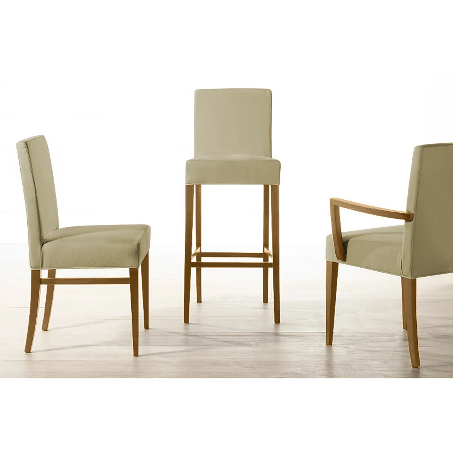 Red Living Chaise à accoudoirs Camillas - Beige 4 Red Living Chaise à accoudoirs Camillas - Beige – Image 2