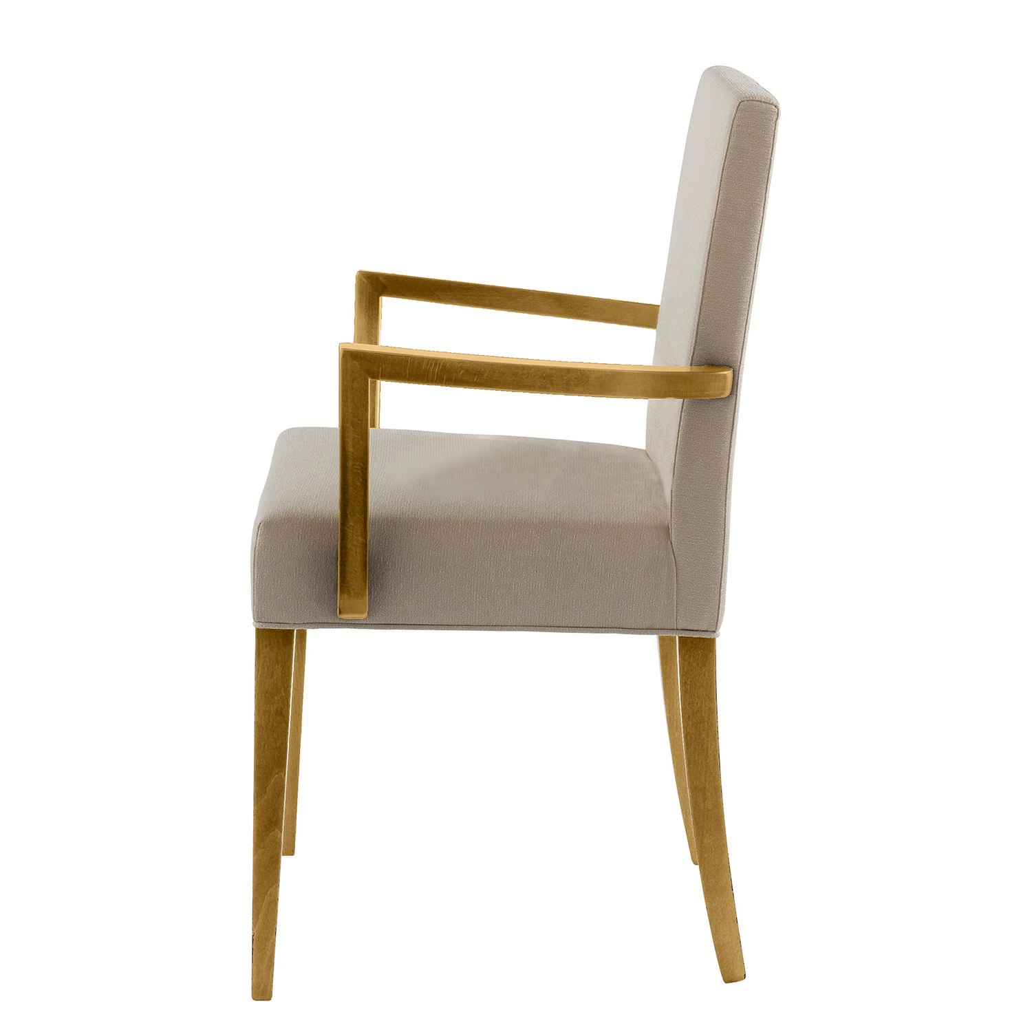 Red Living Chaise à accoudoirs Camillas - Beige 5 Red Living Chaise à accoudoirs Camillas - Beige – Image 3