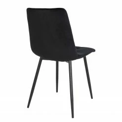 Loftscape Chaises capitonnées Ormoy II (lot de 2) - Velours / Acier - Noir 8 Loftscape Chaises capitonnées Ormoy II (lot de 2) - Velours / Acier - Noir -Chaises Boutique 1000299411 211012 13445500144 DETAILS P000000001000299411