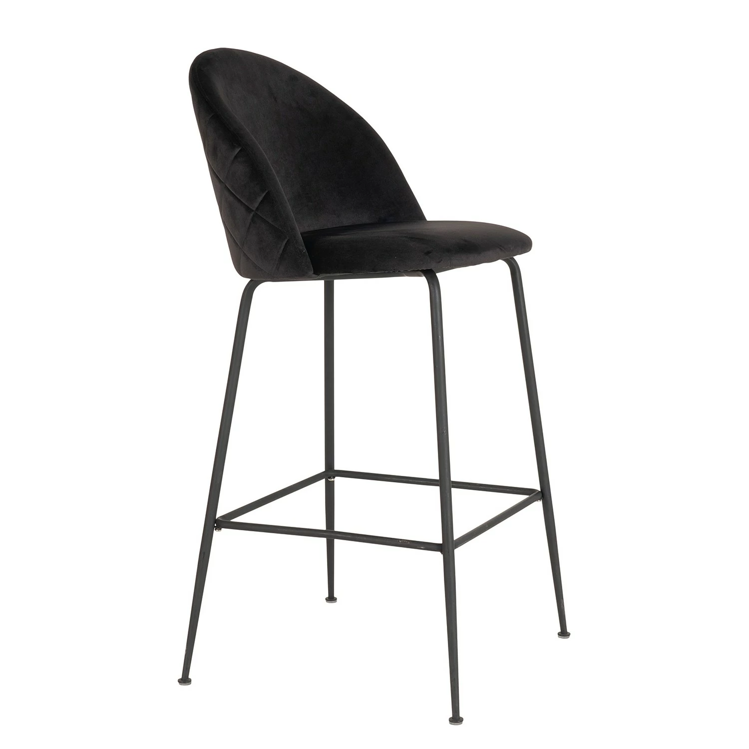 Red Living Chaises de bar Maxou II (lot de 2) - Noir 5 Red Living Chaises de bar Maxou II (lot de 2) - Noir – Image 3