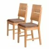 Naturoo Chaises Kasai (lot de 2) - Marron -Chaises Boutique 1000300302 211124 08440500028 IMAGE P000000001000300302