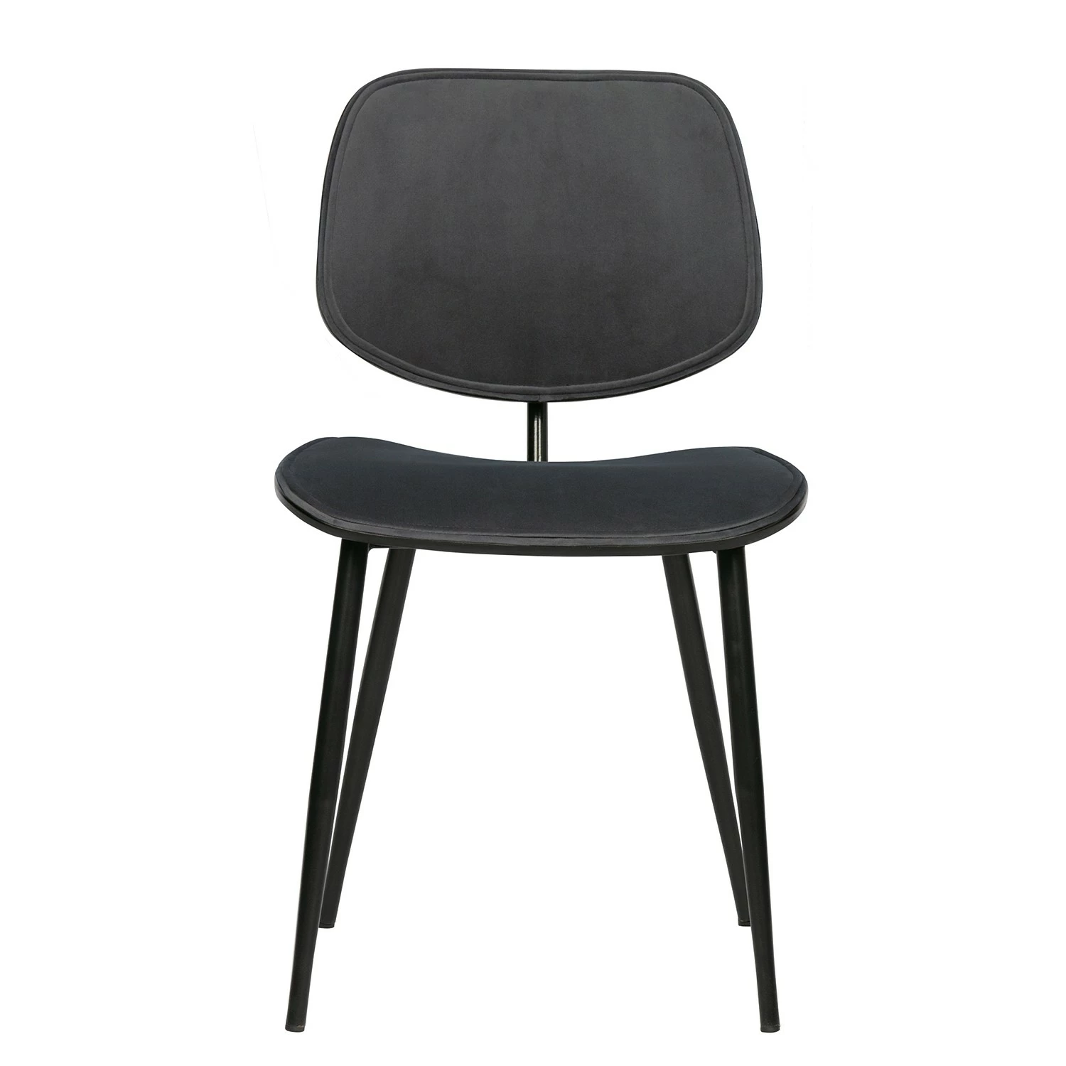 Red Living Chaises Auletta (lot de 2) - Anthracite 5 Red Living Chaises Auletta (lot de 2) - Anthracite – Image 3