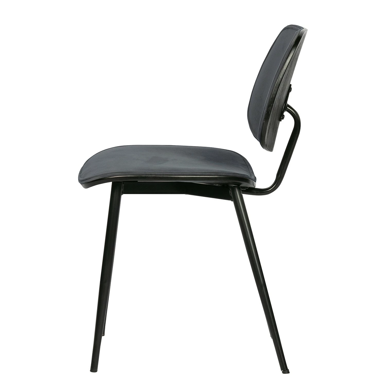 Red Living Chaises Auletta (lot de 2) - Anthracite 6 Red Living Chaises Auletta (lot de 2) - Anthracite – Image 4