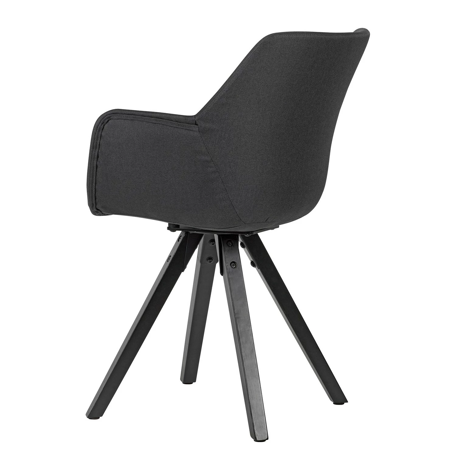 Loftscape Chaises à accoudoirs Newport II (2) - Noir 7 Loftscape Chaises à accoudoirs Newport II (2) - Noir – Image 5