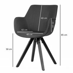 Loftscape Chaises à accoudoirs Newport II (2) - Noir 19 Loftscape Chaises à accoudoirs Newport II (2) - Noir -Chaises Boutique 1000303910 211103 121516000597 SKETCH DETAILS P000000001000303910 sketch