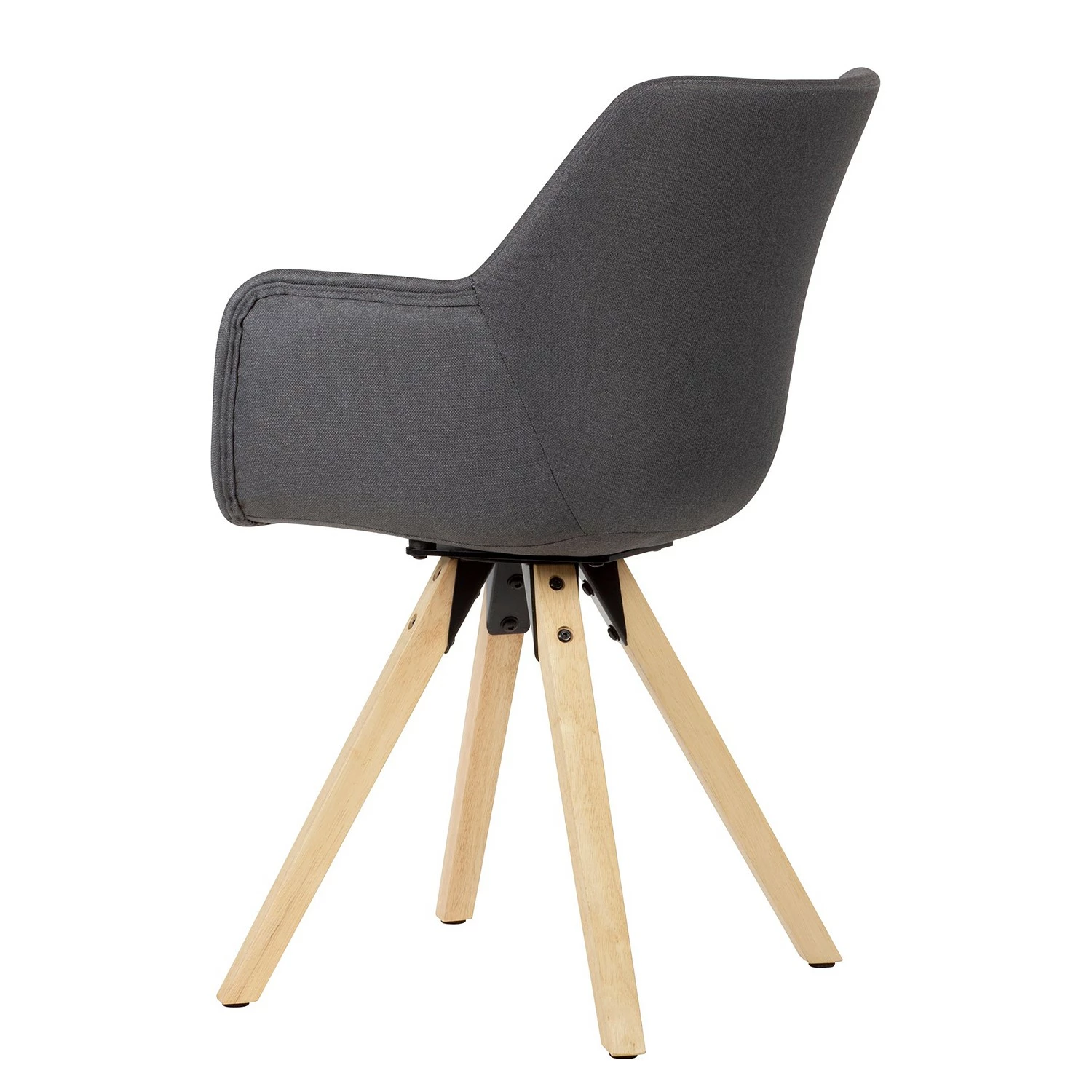 Norrwood Chaises à accoudoirs Newport I (2) - Anthracite 6 Norrwood Chaises à accoudoirs Newport I (2) - Anthracite – Image 4