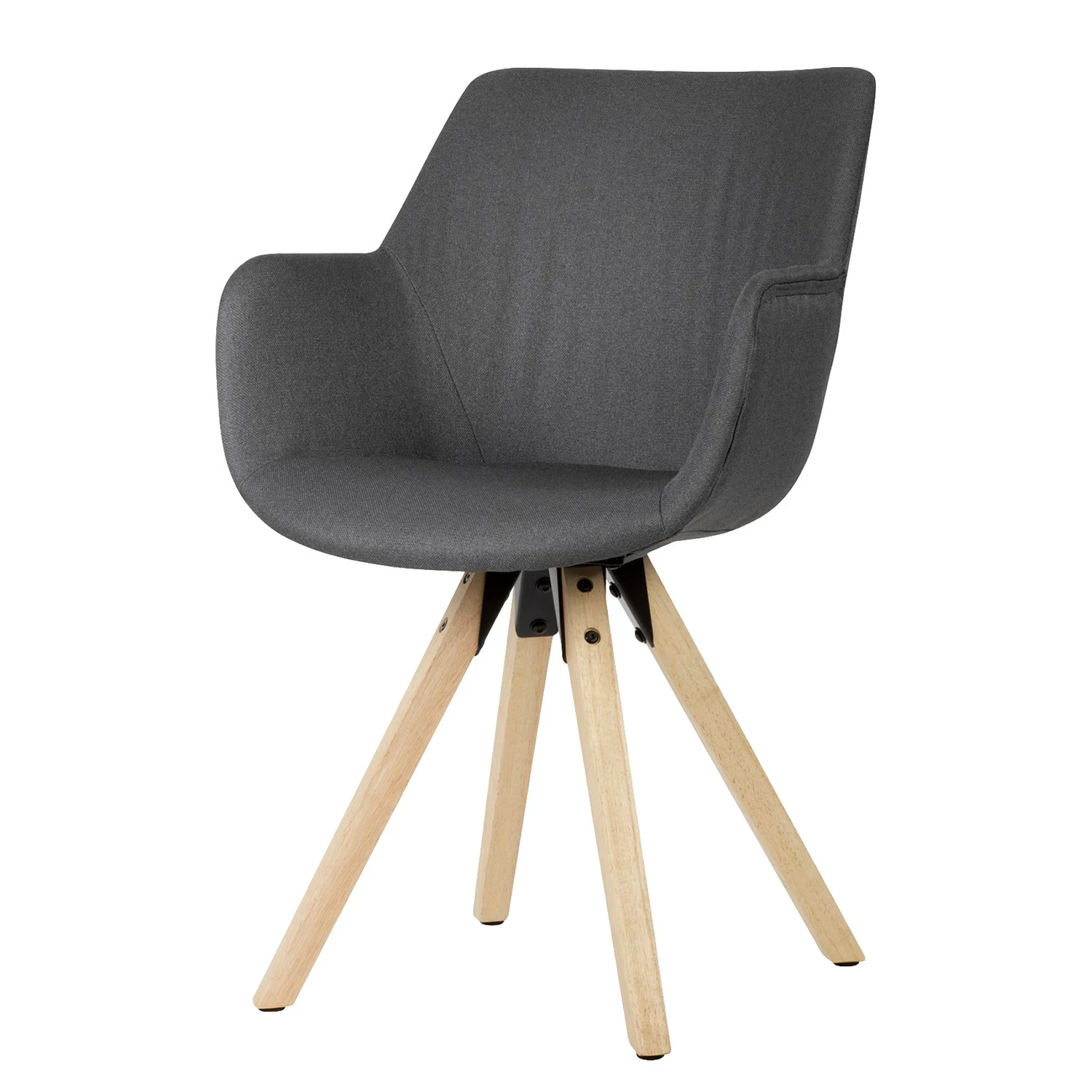 Norrwood Chaises à accoudoirs Newport I (2) - Anthracite 7 Norrwood Chaises à accoudoirs Newport I (2) - Anthracite – Image 5