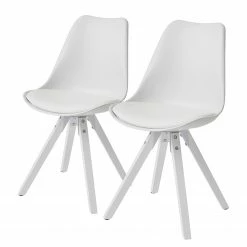 Loftscape Chaises Eichberg (lot de 2) - Blanc