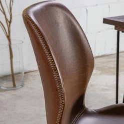 Red Living Chaises Collins (lot de 2) - Marron vintage -Chaises Boutique 1000305893 211102 11180400135 DETAILS P000000001000305893