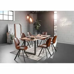 Red Living Chaises Collins (lot de 2) - Marron vintage -Chaises Boutique 1000305893 211111 141953000024 MOOD DETAILS P000000001000305893 mood