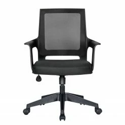 Furnitive Chaise de bureau Massino - Noir -Chaises Boutique 1000306610 211115 13521000272 DETAILS P000000001000306610