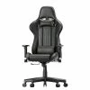 Fredriks Chaise gamer Jason - Imitation cuir / Nylon - Noir -Chaises Boutique 1000307835 220510 010 IMAGE P000000001000307835