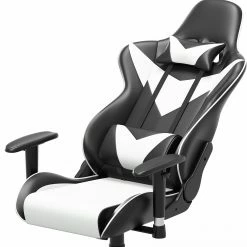 Fredriks Chaise gamer Jasper - Noir / Blanc 19 Fredriks Chaise gamer Jasper - Noir / Blanc -Chaises Boutique 1000307849 220510 055 DETAILS P000000001000307849