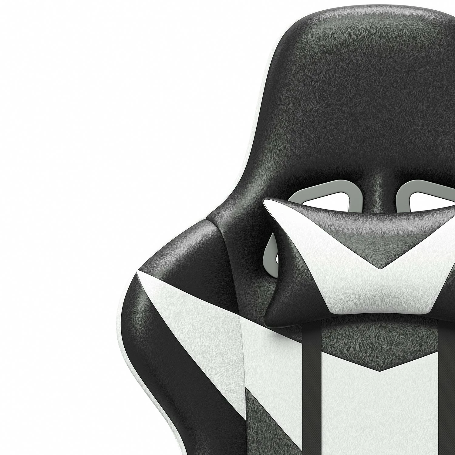 Fredriks Chaise gamer Jasper - Noir / Blanc 11 Fredriks Chaise gamer Jasper - Noir / Blanc – Image 9