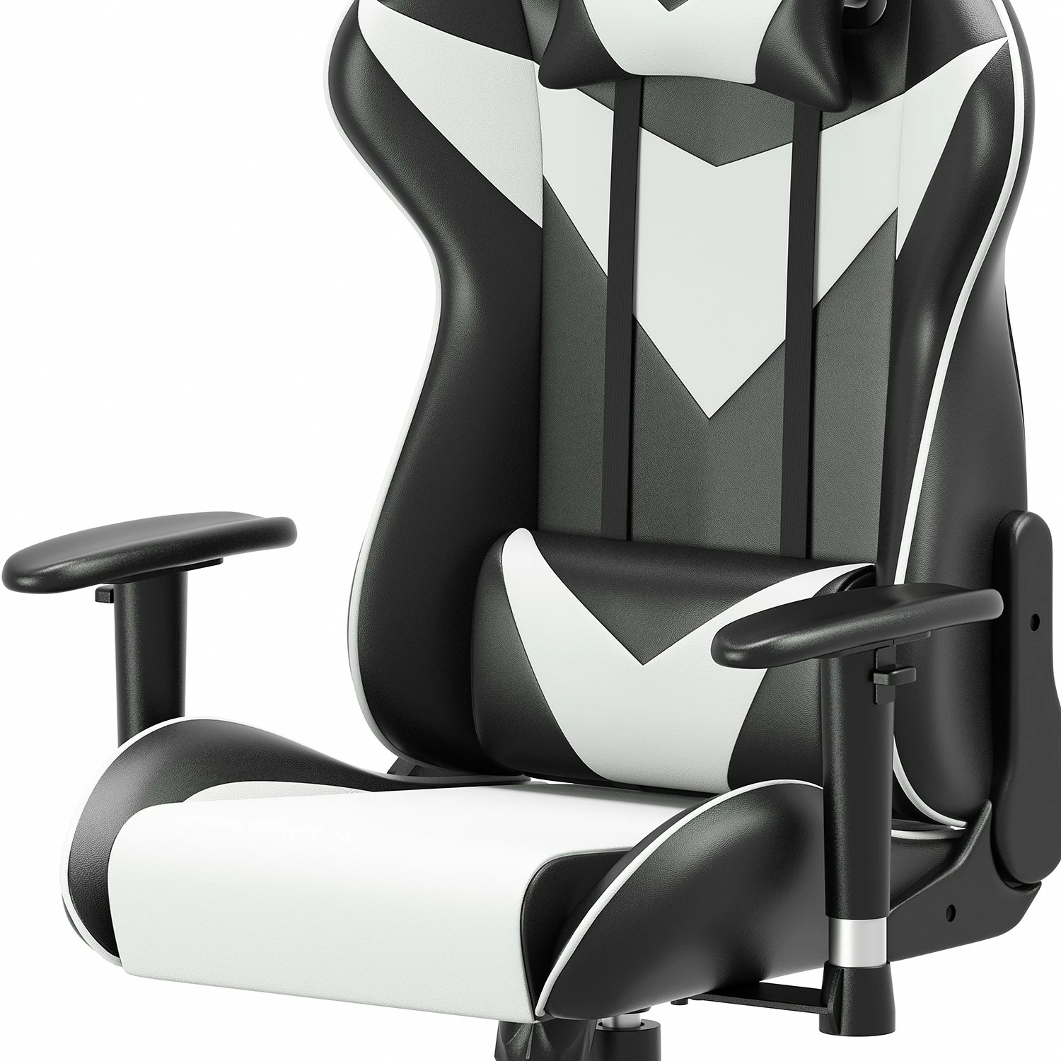 Fredriks Chaise gamer Jasper - Noir / Blanc 12 Fredriks Chaise gamer Jasper - Noir / Blanc – Image 10