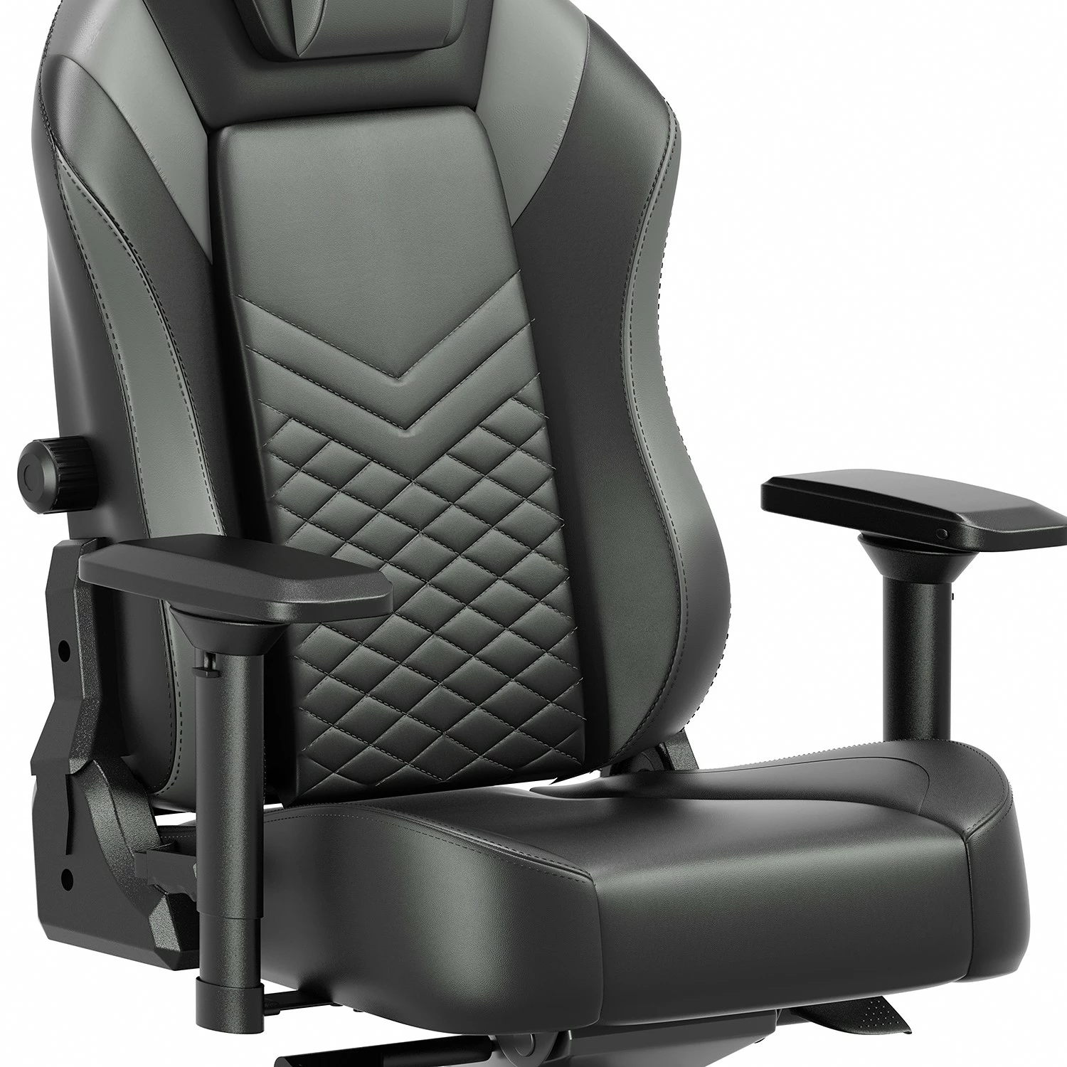 Fredriks Chaise gamer Lasse XXL - Noir / Gris 10 Fredriks Chaise gamer Lasse XXL - Noir / Gris – Image 8