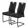 Loftscape Chaise cantilever Carbonia - Noir - Lot de 2 2 Loftscape Chaise cantilever Carbonia - Noir - Lot de 2 -Chaises Boutique 1000309926 211117 17024900053 IMAGE P000000001000309926
