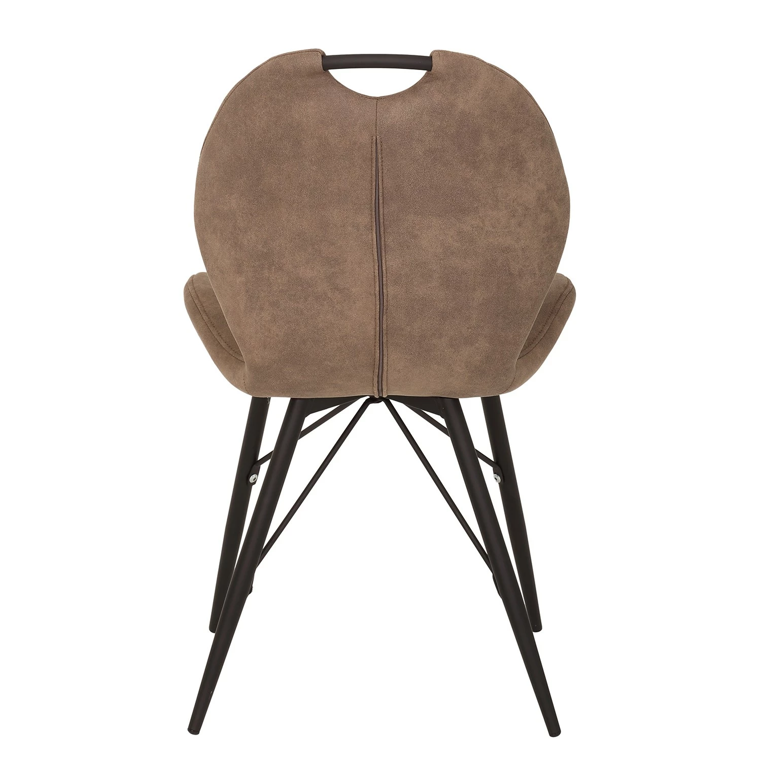 Loftscape Chaise capitonnée Glin - Marron clair - Lot de 2 8 Loftscape Chaise capitonnée Glin - Marron clair - Lot de 2 – Image 6