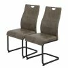 Loftscape Chaise cantilever Ellendale - Marron vintage - Lot de 2 -Chaises Boutique 1000309946 211117 17074300167 IMAGE P000000001000309946