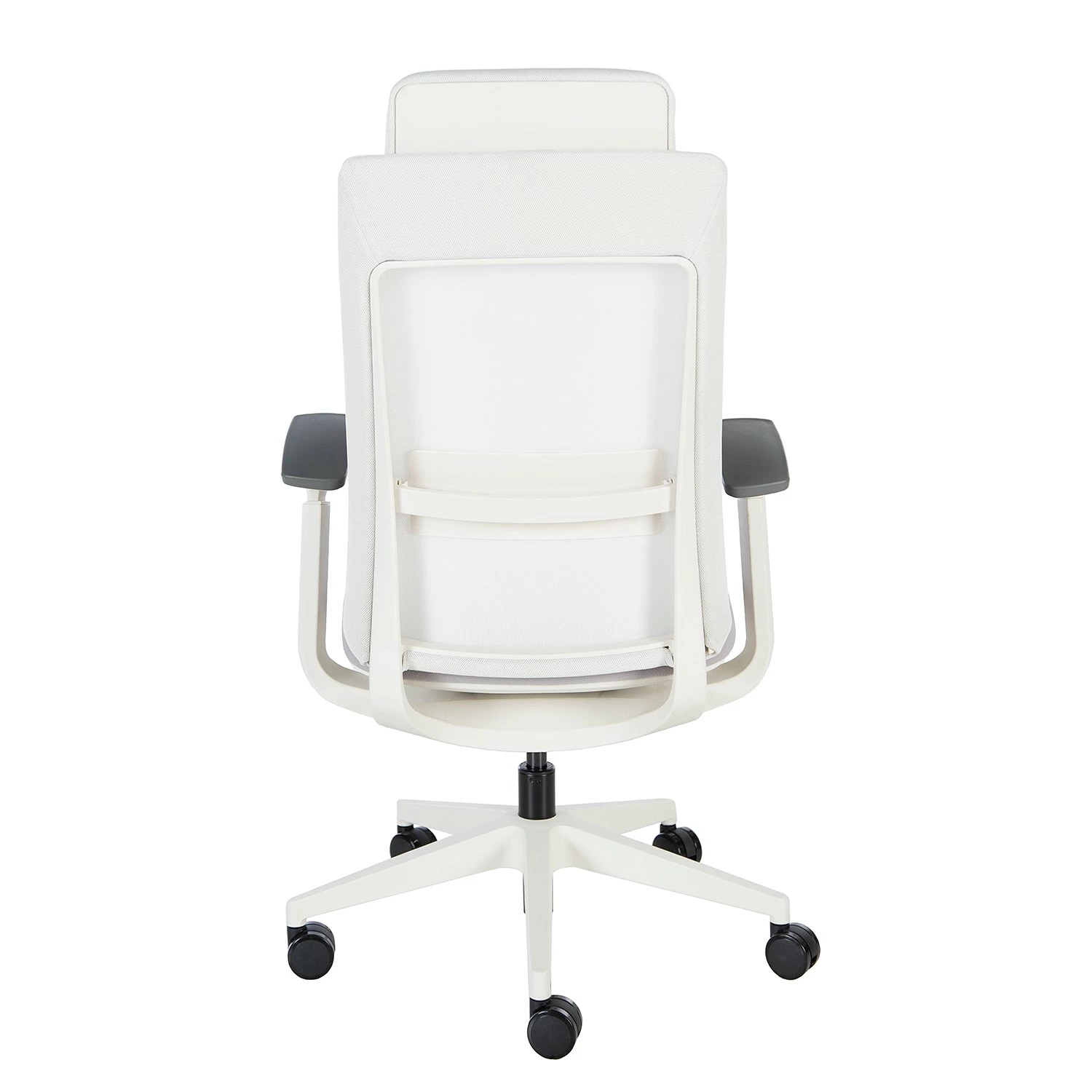 Fredriks Chaise de bureau Rosie - Gris clair / Blanc 11 Fredriks Chaise de bureau Rosie - Gris clair / Blanc – Image 9