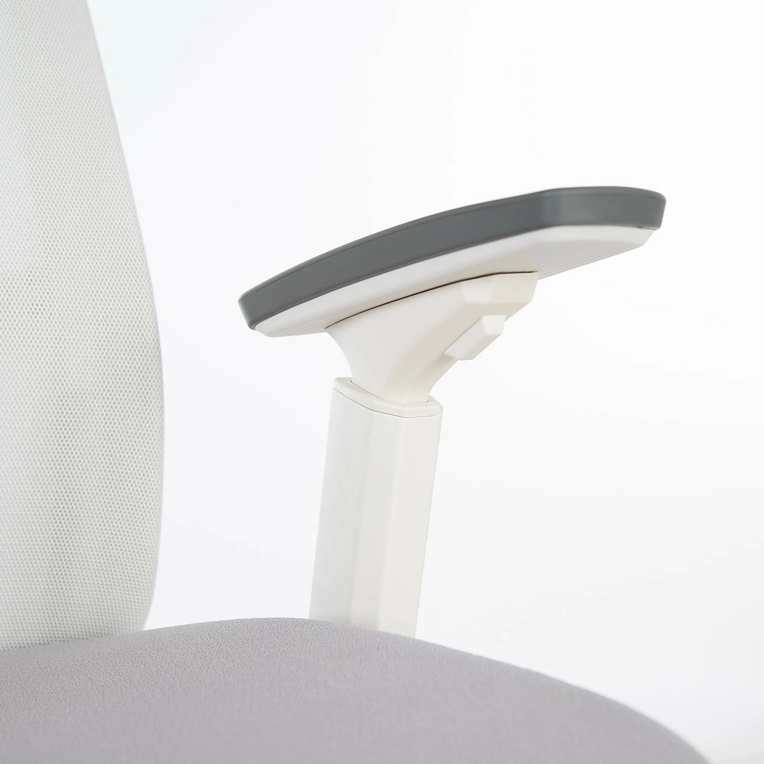 Fredriks Chaise de bureau Rosie - Gris clair / Blanc 17 Fredriks Chaise de bureau Rosie - Gris clair / Blanc – Image 15