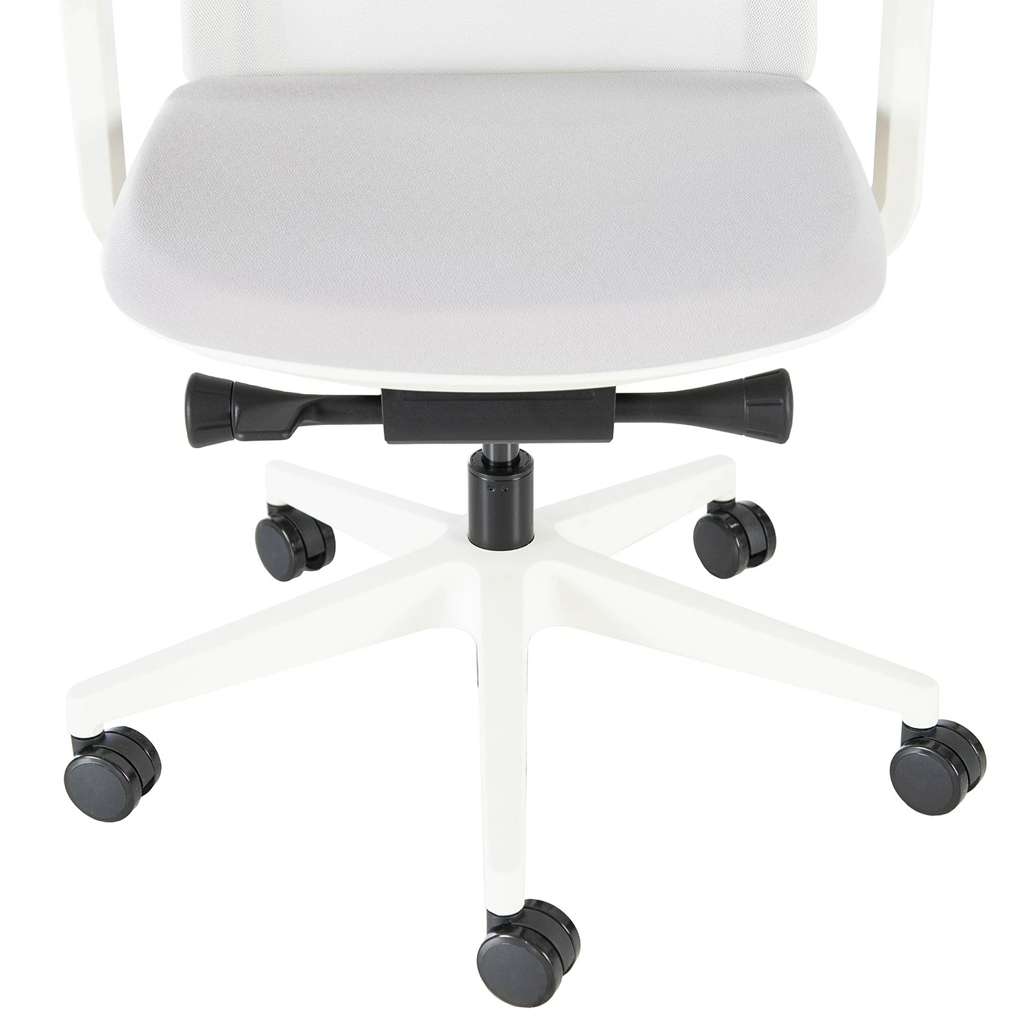 Fredriks Chaise de bureau Rosie - Gris clair / Blanc 21 Fredriks Chaise de bureau Rosie - Gris clair / Blanc – Image 19