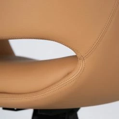 Fredriks Chaise de bureau Zore - Imitation cuir / Métal - Cognac / Aluminium 31 Fredriks Chaise de bureau Zore - Imitation cuir / Métal - Cognac / Aluminium -Chaises Boutique 1000310651 220826 039 DETAILS P000000001000310651