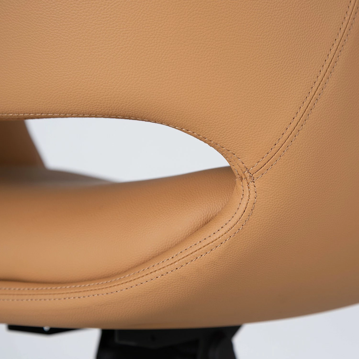 Fredriks Chaise de bureau Zore - Imitation cuir / Métal - Cognac / Aluminium 15 Fredriks Chaise de bureau Zore - Imitation cuir / Métal - Cognac / Aluminium – Image 13