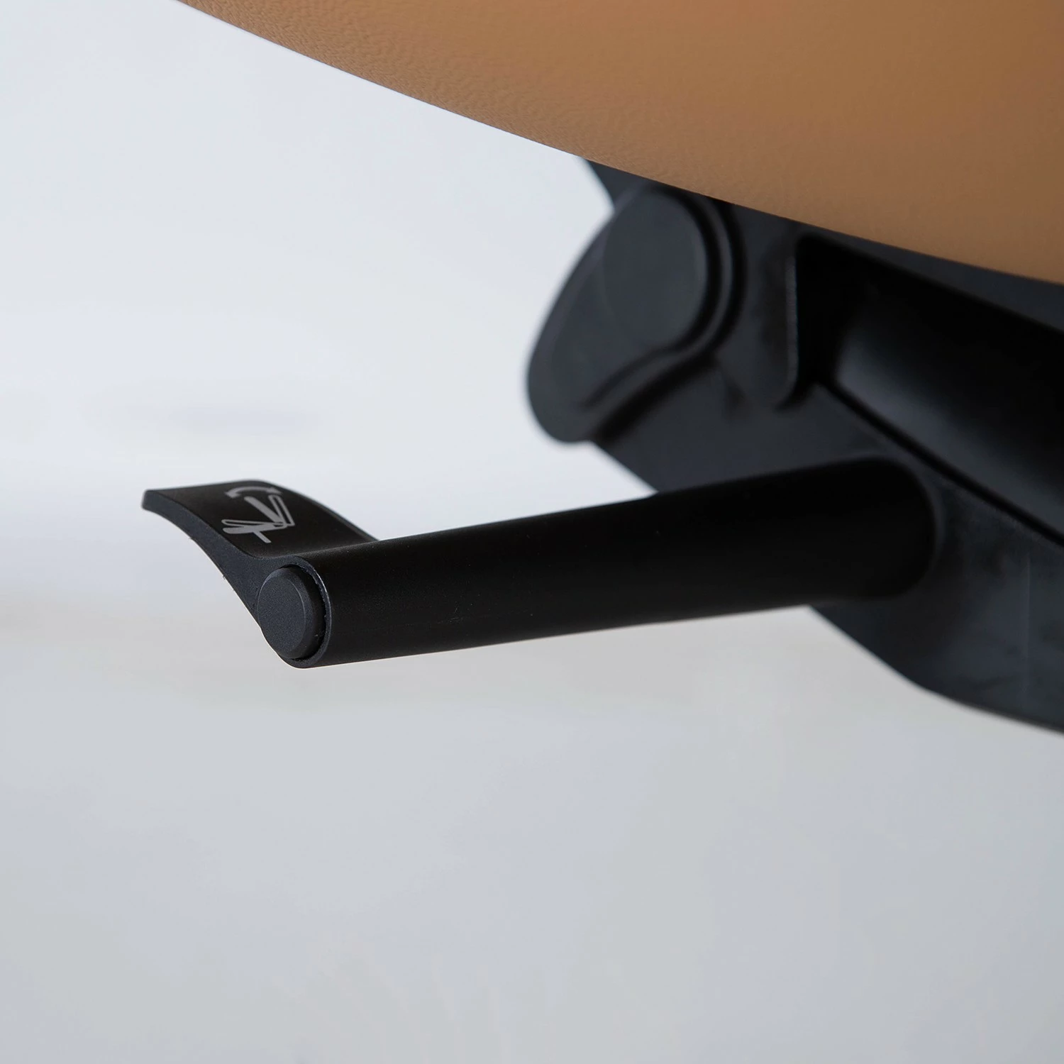 Fredriks Chaise de bureau Zore - Imitation cuir / Métal - Cognac / Aluminium 17 Fredriks Chaise de bureau Zore - Imitation cuir / Métal - Cognac / Aluminium – Image 15