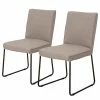 Now! by hülsta Chaises Hülsta now S23 II (lot de 2) - Imitation cuir / Acier - Taupe / Noir 1 Now! by hülsta Chaises Hülsta now S23 II (lot de 2) - Imitation cuir / Acier - Taupe / Noir -Chaises Boutique 1000311605 211125 15315100045 IMAGE P000000001000311605