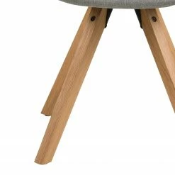 Mørteens Chaise à accoudoirs Buggio - Tissu / Hévéa massif - Tissu Cors: Granite - Lot de 2 -Chaises Boutique 1000312395 211202 13142100046 DETAILS P000000001000312395