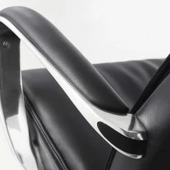 Fredriks Chaise de bureau Lazaro - Cuir véritable / Aluminium - noir / chrome 11 Fredriks Chaise de bureau Lazaro - Cuir véritable / Aluminium - noir / chrome -Chaises Boutique 1000312420 211130 13160500063 DETAILS P000000001000312420