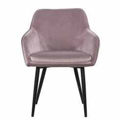 Red Living Chaise à accoudoirs Josephine - Rose clair -Chaises Boutique 1000312448 211207 12102200215 DETAILS P000000001000312448