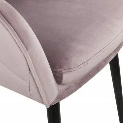 Red Living Chaise à accoudoirs Josephine - Rose clair -Chaises Boutique 1000312448 211207 12102200248 DETAILS P000000001000312448