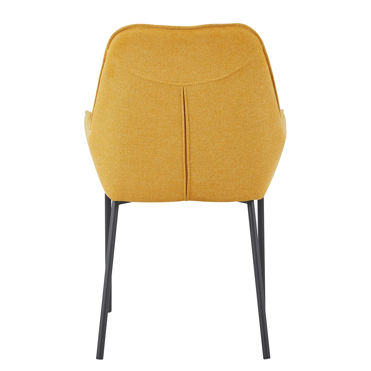 Loftscape Chaises à accoudoirs Modana (lot de 2) - Jaune moutarde 9 Loftscape Chaises à accoudoirs Modana (lot de 2) - Jaune moutarde – Image 7