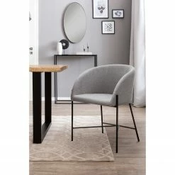 Loftscape Chaise à accoudoirs Pretoria - Gris lumineux -Chaises Boutique 1000312467 211207 12102800344 MOOD DETAILS P000000001000312467 mood