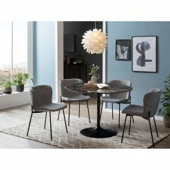 Loftscape Chaises capitonnées Jembrana (lot de 2) - Gris vieilli -Chaises Boutique 1000312469 211207 12102900360 MOOD DETAILS P000000001000312469 mood