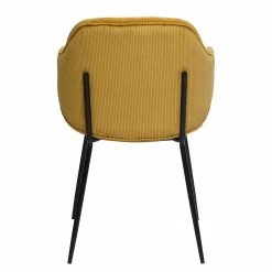 Loftscape Chaises à accoudoirs Tronde (lot de 2) - Jaune moutarde 11 Loftscape Chaises à accoudoirs Tronde (lot de 2) - Jaune moutarde -Chaises Boutique 1000312512 211207 12104200684 DETAILS P000000001000312512