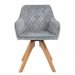 Loftscape Chaise à accoudoirs Sokone - Gris lumineux -Chaises Boutique 1000312514 211207 12104200665 DETAILS P000000001000312514