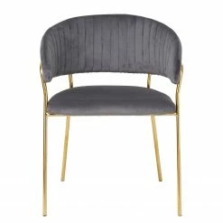 Loftscape Chaise à accoudoirs Masetto II - Gris -Chaises Boutique 1000312517 211207 12104300686 DETAILS P000000001000312517