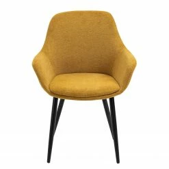 Loftscape Chaises à accoudoirs Mineros (lot de 2) - Jaune moutarde 12 Loftscape Chaises à accoudoirs Mineros (lot de 2) - Jaune moutarde -Chaises Boutique 1000312522 211207 12104500717 DETAILS P000000001000312522