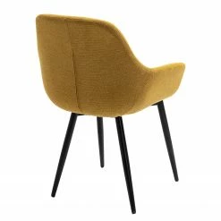 Loftscape Chaises à accoudoirs Mineros (lot de 2) - Jaune moutarde 14 Loftscape Chaises à accoudoirs Mineros (lot de 2) - Jaune moutarde -Chaises Boutique 1000312522 211207 12104500739 DETAILS P000000001000312522