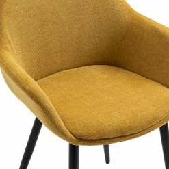 Loftscape Chaises à accoudoirs Mineros (lot de 2) - Jaune moutarde 16 Loftscape Chaises à accoudoirs Mineros (lot de 2) - Jaune moutarde -Chaises Boutique 1000312522 211207 12104500761 DETAILS P000000001000312522