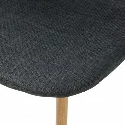 Mørteens Chaise capitonnée Iskmo II - Anthracite - Lot de 4 -Chaises Boutique 1000312594 211210 09245800151 DETAILS P000000001000312594