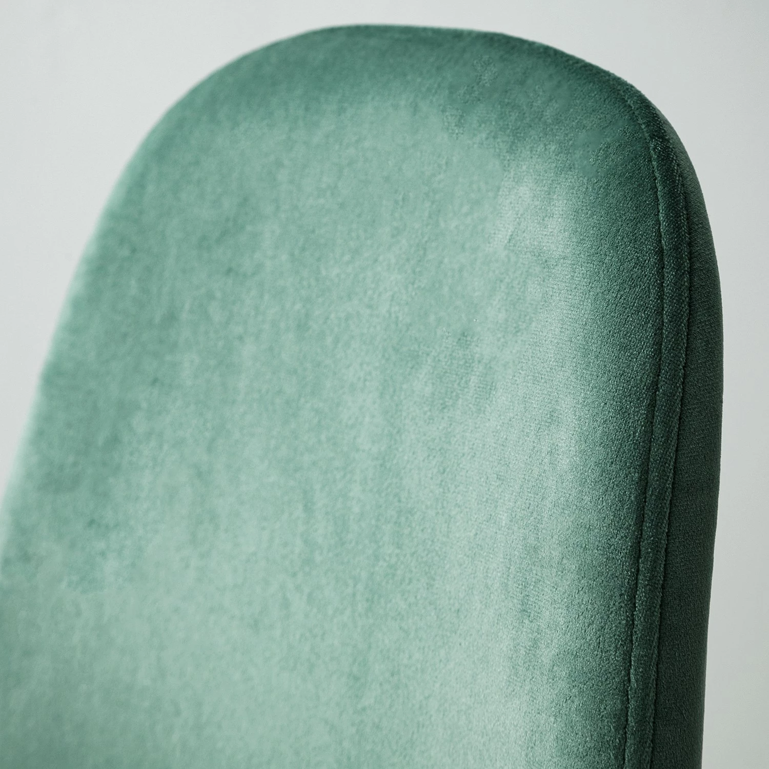 Jack & Alice Chaise capitonnée Iskmo VIII - Velours / Metall - Imitation chêne - Vert menthe - Lot de 4 12 Jack & Alice Chaise capitonnée Iskmo VIII - Velours / Metall - Imitation chêne - Vert menthe - Lot de 4 – Image 10