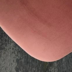 Jack & Alice Chaise Yoyce II - Velours / Métal - Doré - Velours Tiru: Saumon - Lot de 4 -Chaises Boutique 1000312631 211206 08175300084 DETAILS P000000001000312631