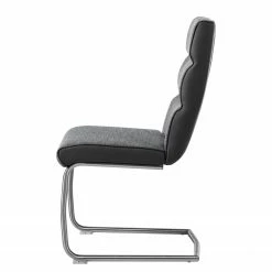 Fredriks Chaise cantilever Abenra - Tissu structuré / Acier - Acier inoxydable - Gris - Lot de 4 18 Fredriks Chaise cantilever Abenra - Tissu structuré / Acier - Acier inoxydable - Gris - Lot de 4 -Chaises Boutique 1000313233 211209 14223300135 DETAILS P000000001000313233