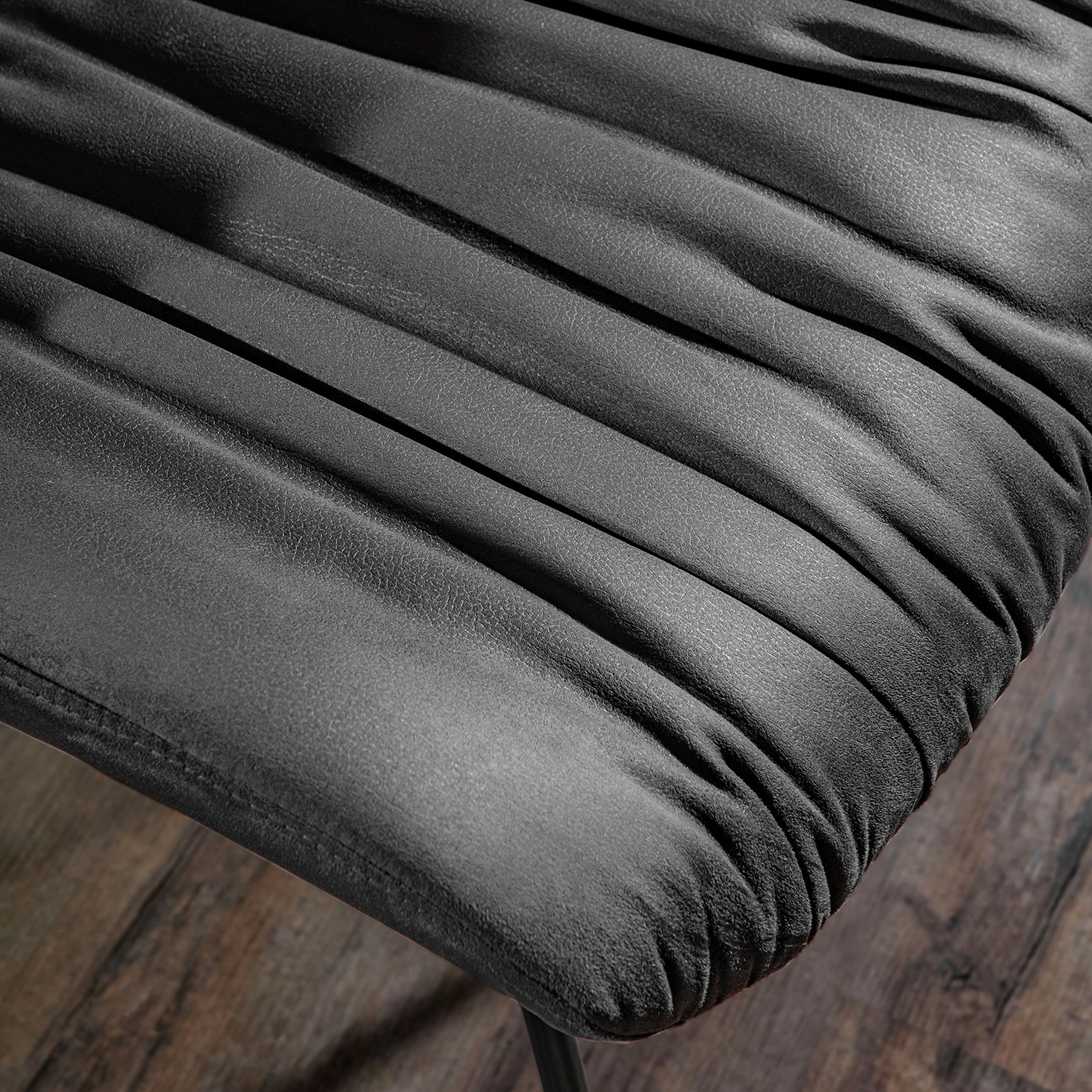 Loftscape Chaises capitonnées Vancouver (lot de 2) - Gris 8 Loftscape Chaises capitonnées Vancouver (lot de 2) - Gris – Image 6