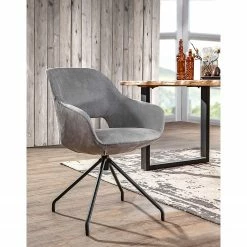 Loftscape Chaise à accoudoirs Seymor - Gris 11 Loftscape Chaise à accoudoirs Seymor - Gris -Chaises Boutique 1000315288 211214 16250800063 MOOD DETAILS P000000001000315288 mood