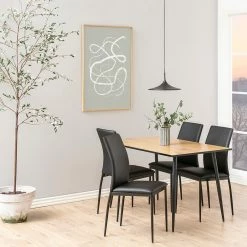 Loftscape Chaises capitonnées Domenica I (4) - Noir 16 Loftscape Chaises capitonnées Domenica I (4) - Noir -Chaises Boutique 1000319538 220128 12565700021 MOOD DETAILS P000000001000319538 mood